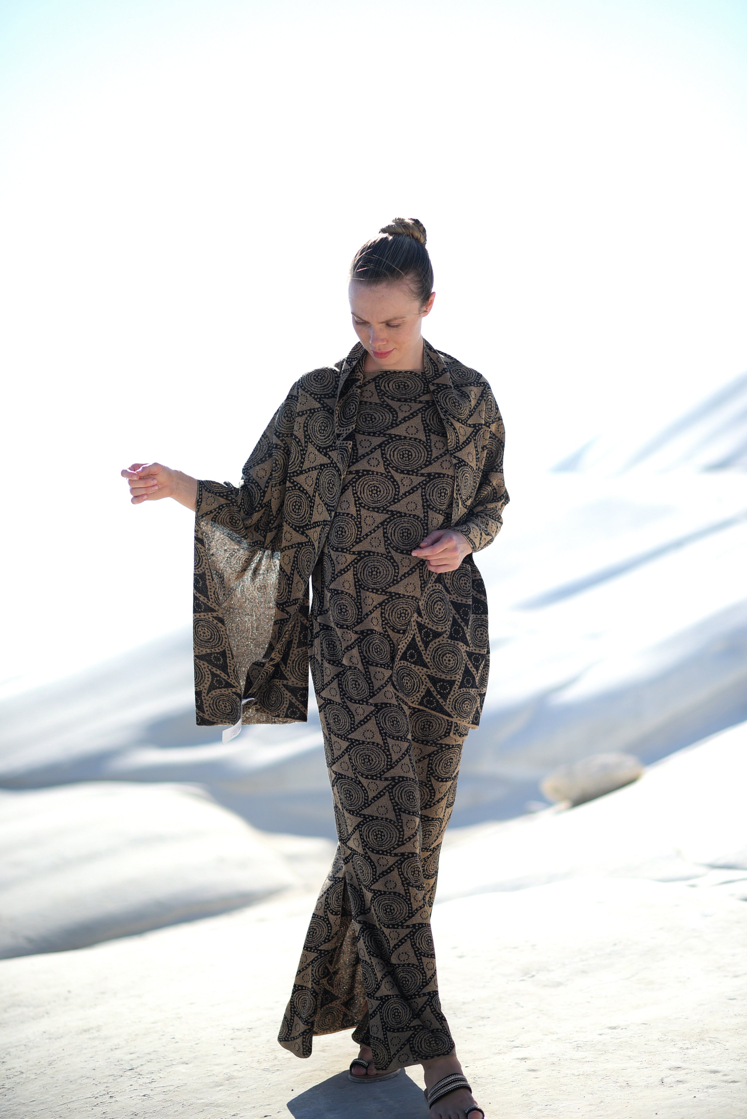 Aria Knit Kaftan - 66001