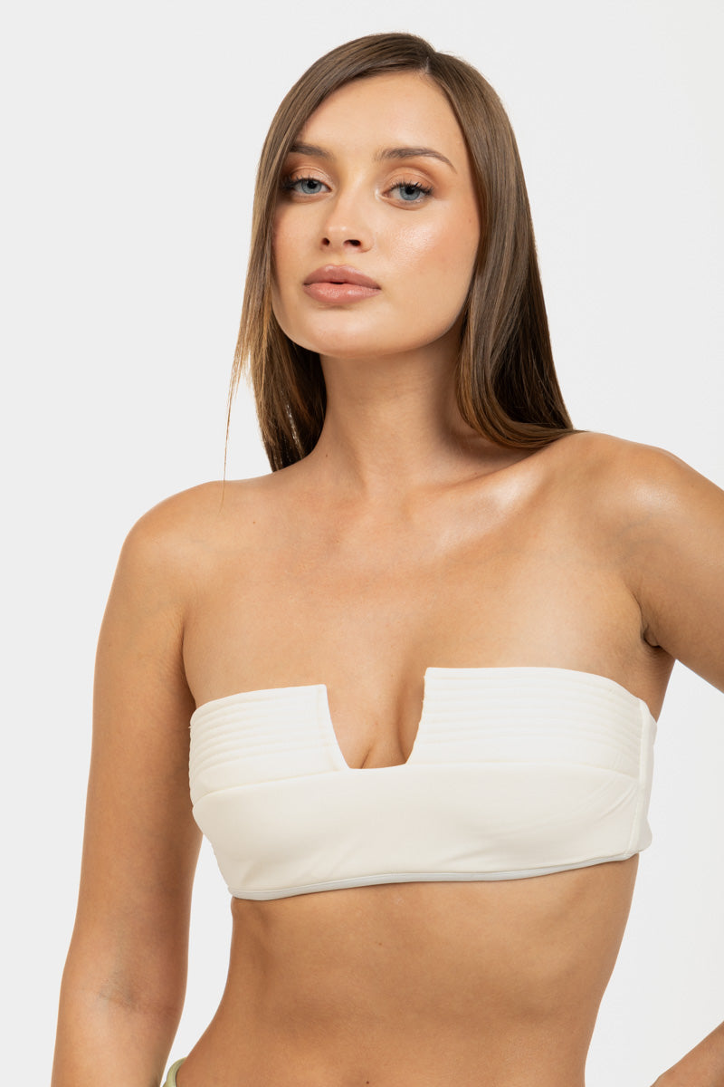 Grace Capittonne Bikini in Ivory