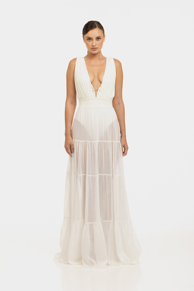 Dione Silk Skirt
