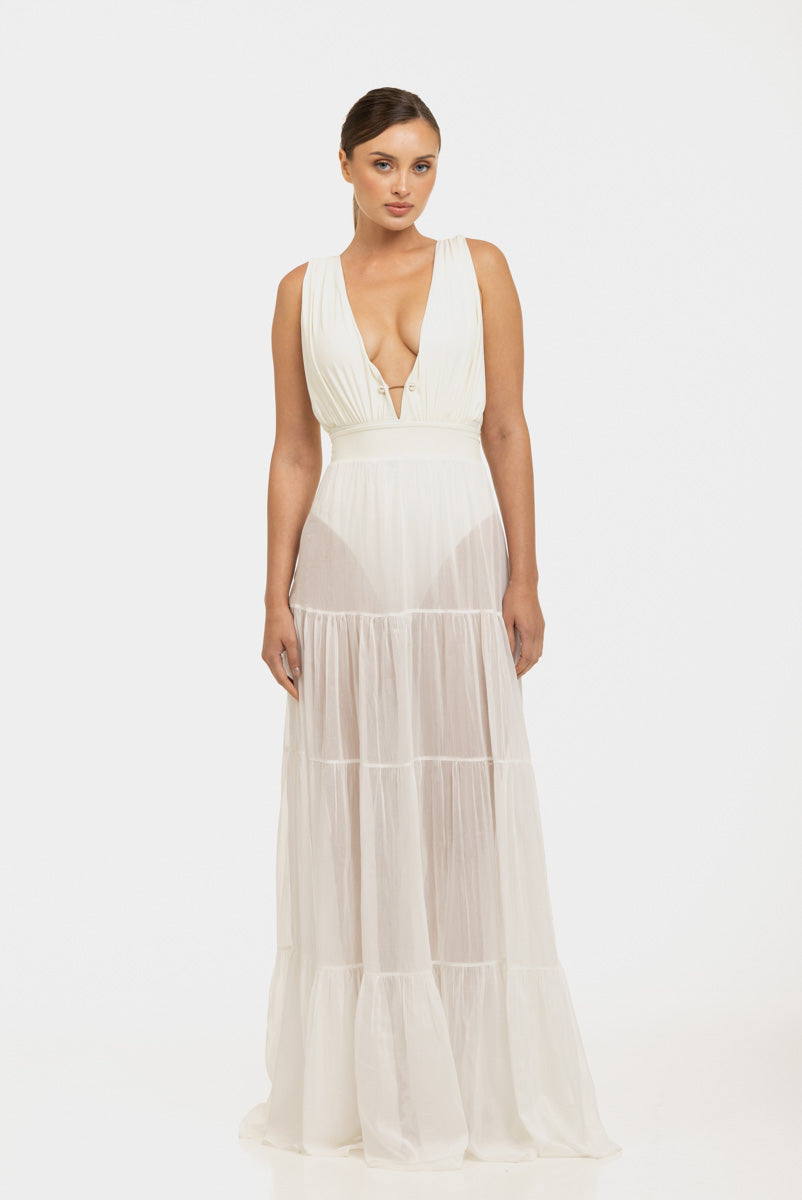 Dione Silk Skirt