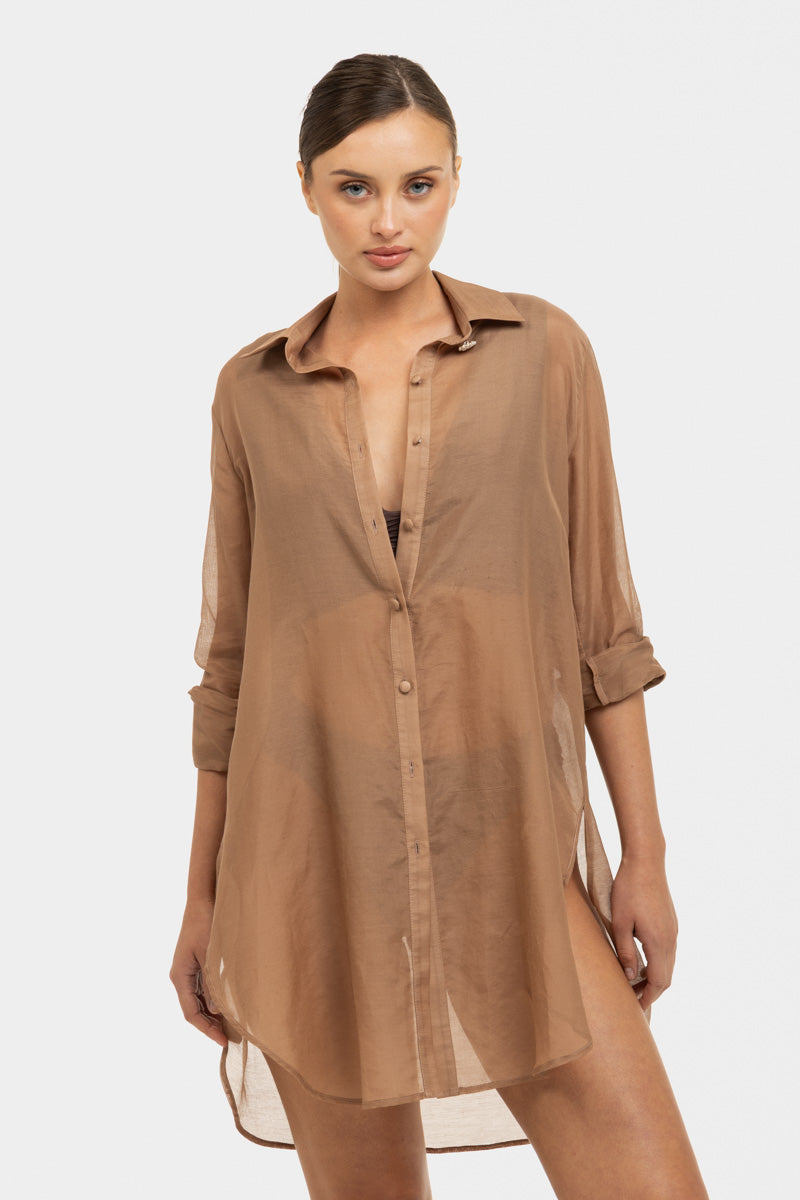 Ekavi New Silk Long Shirt