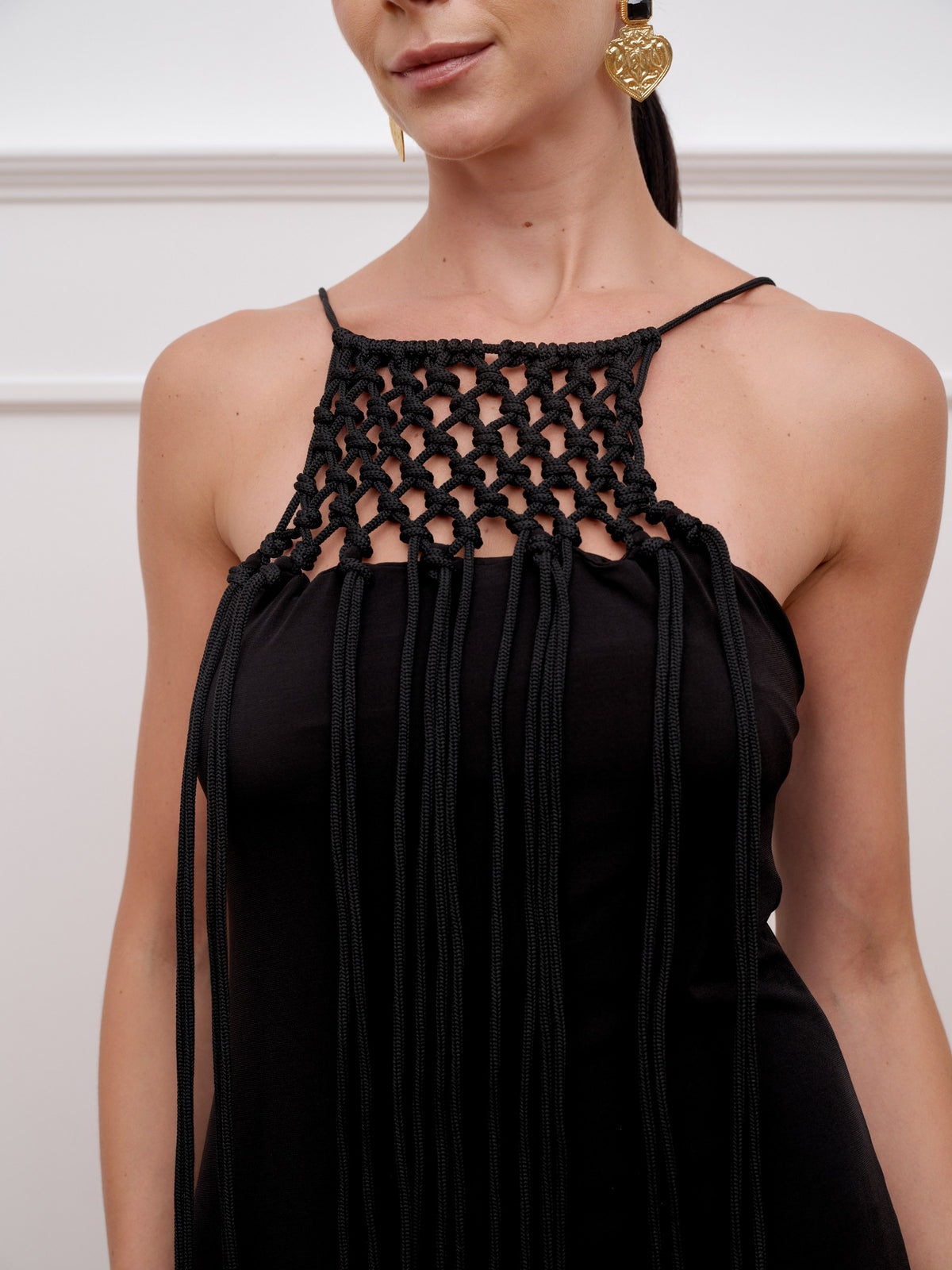 Sienna Dress – Braided Bodice – Karima