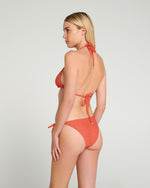 Load image into Gallery viewer, Iris bikini brocade in orange
