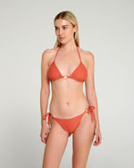 Load image into Gallery viewer, Iris bikini brocade in orange
