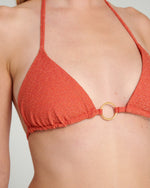 Load image into Gallery viewer, Iris bikini brocade in orange
