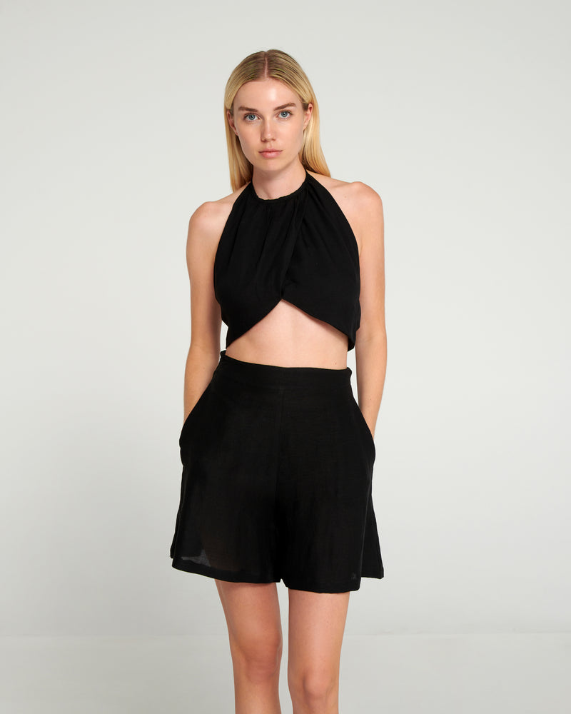 Fedra Linen Top