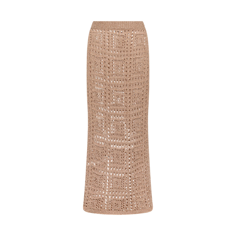 Gaia Knit  Maxi Skirt - 66125