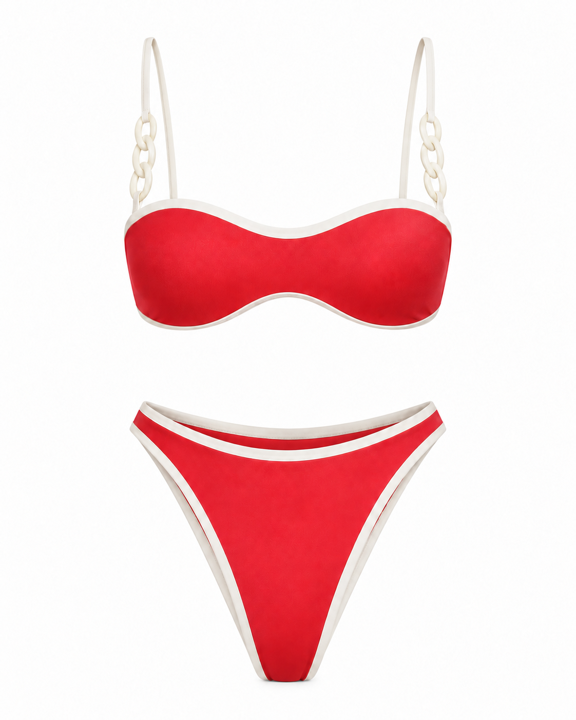 Ahelia in scarlet red