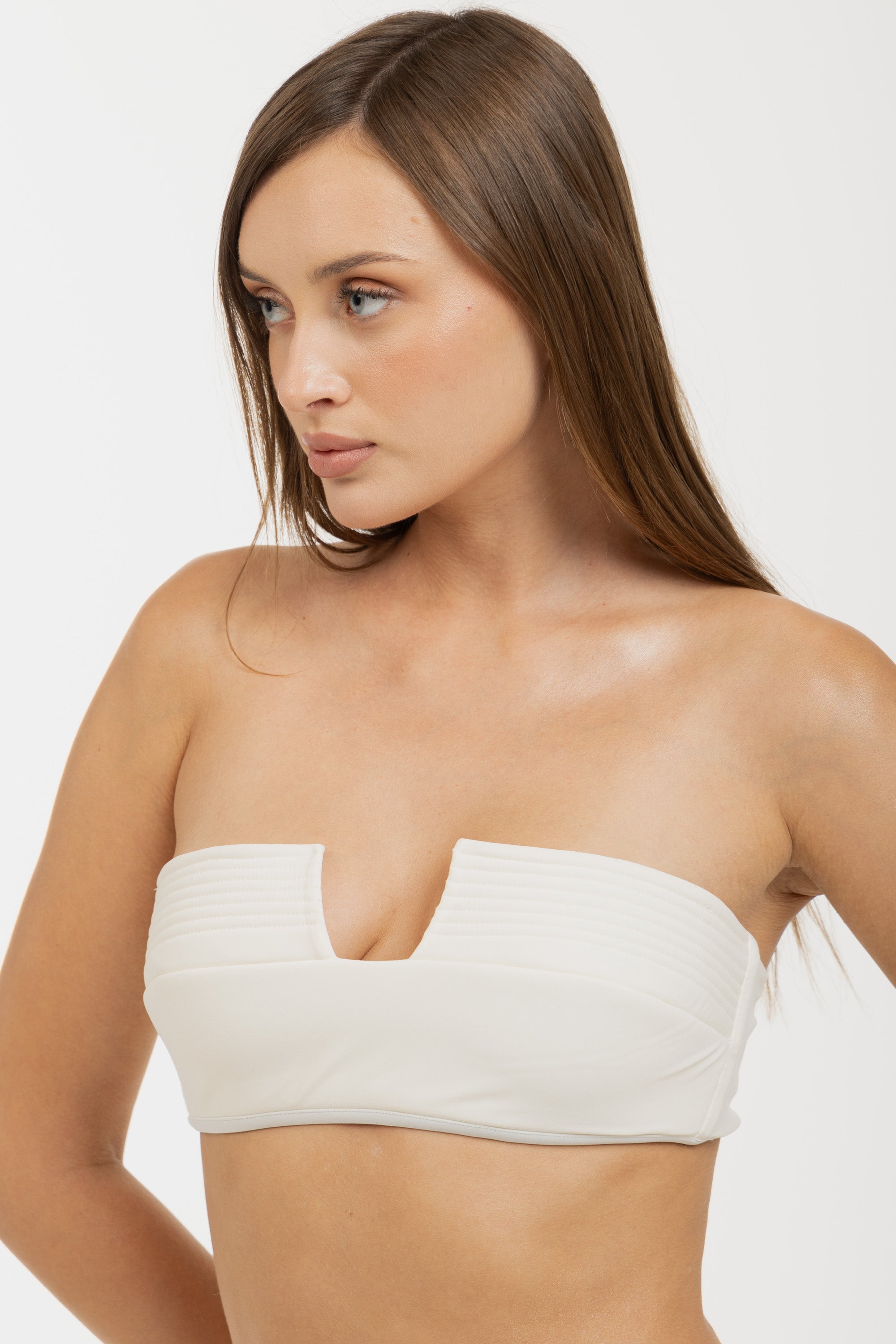 Grace Capittonne Bikini in Ivory