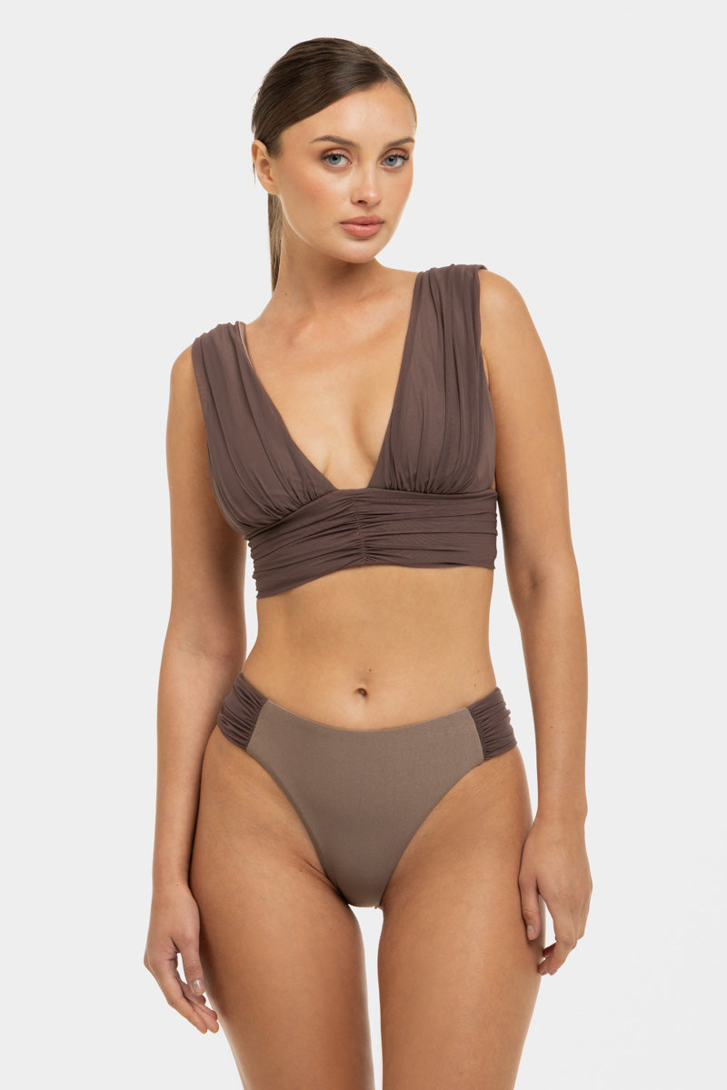 Galena two pieces in  Brown