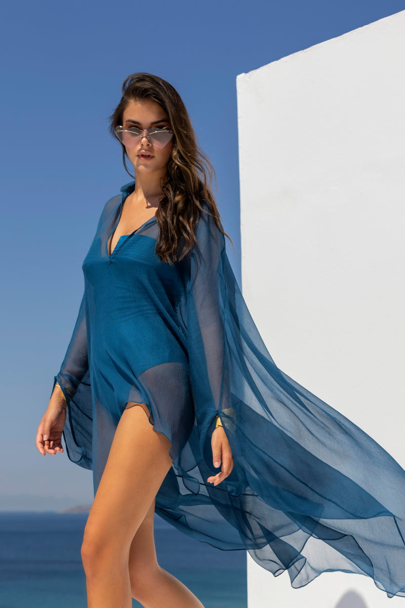 Cleo Silk Kaftan