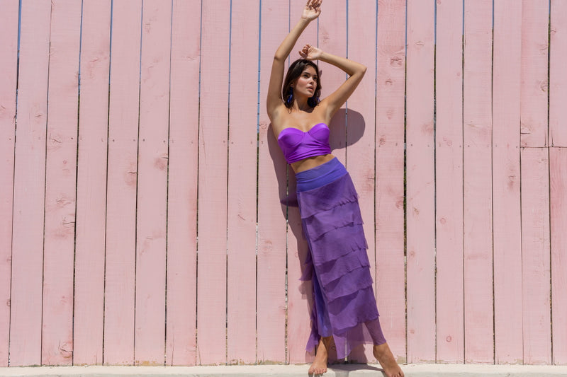 Venus silk skirt