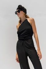Load image into Gallery viewer, Akasti backless top in black
