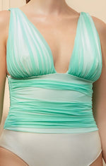 Load image into Gallery viewer, Galena in Turquoise/Ivory
