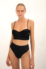 Load image into Gallery viewer, Brigitte bikini in black
