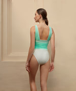 Load image into Gallery viewer, Galena in Turquoise/Ivory
